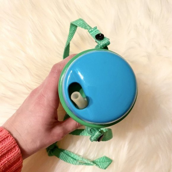 New Vintage Disney Pocahontas Meeko 90s Water Cup Bottle With Straw - Picture 3 of 6